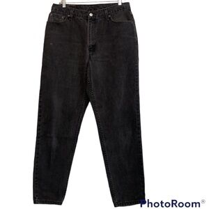 Vintage Levi’s 512 Women’s Black Made in the USA Jeans | Size 16/32 | Mom Jeans